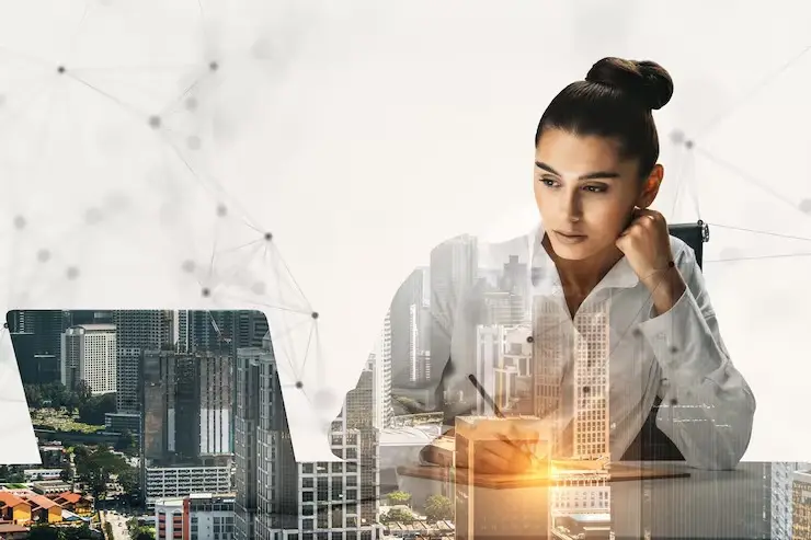 Professional learning: focused study with city and technology motifs